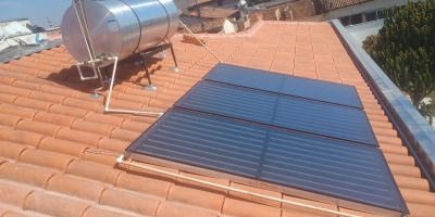 Aquecedor Solar 600L Cobre